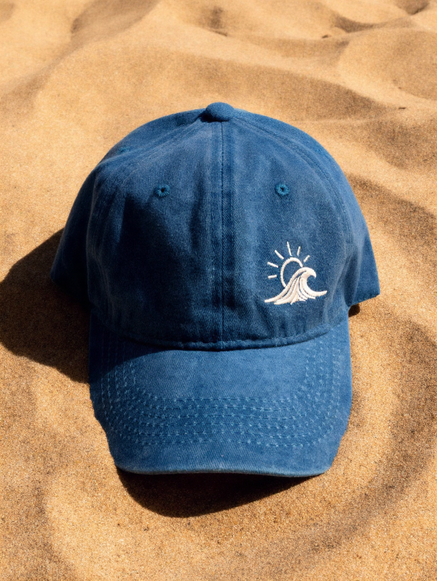 Washed Blue Cap🪝